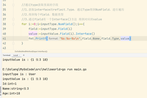 golang-pair-reflect