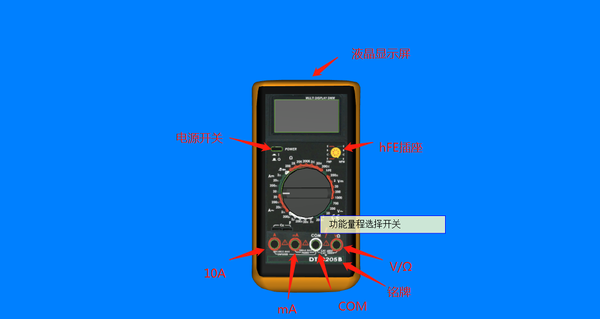 数字万用表的详细使用方法 附视频 万能表使用方法全视频 桃丽网