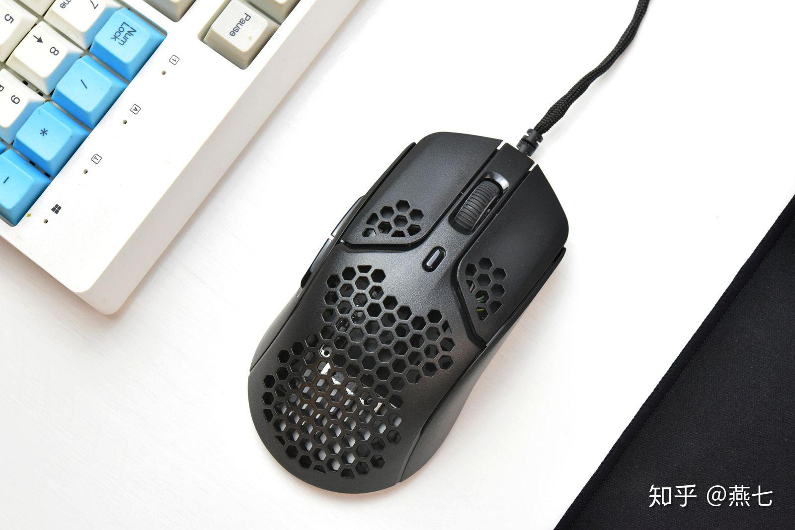 金士顿haste游戏鼠标上手轻盈不小巧反馈极速爽快