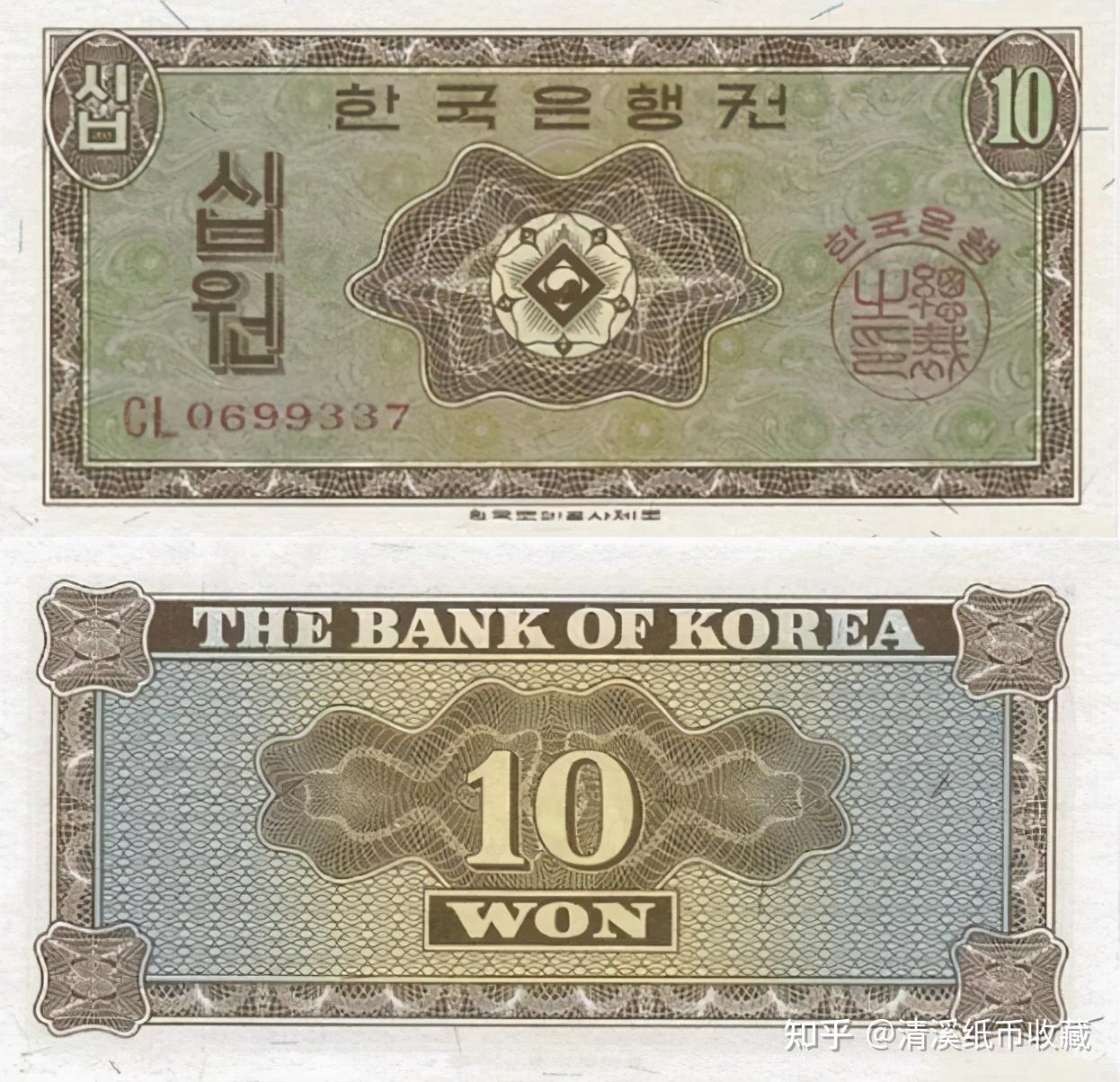 钞票上的历史文化——韩国- 知乎