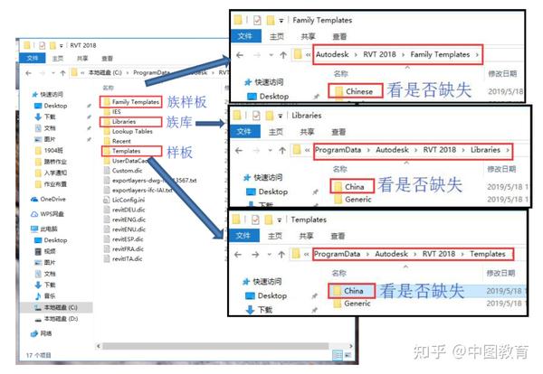 关于Revit族库或样板文件缺失的解决方法 - 知乎
