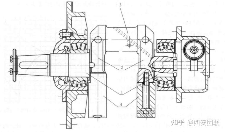 曲轴构造图图片