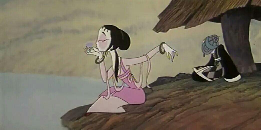 一直觉得七仙女这幕很有飞天神女的气势邋遢大王里的老鼠精很性感