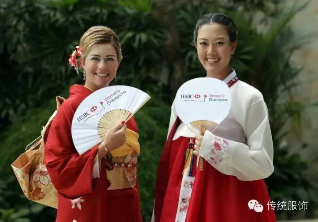 传统服饰维度上的中日韩三国纠缠区别独立