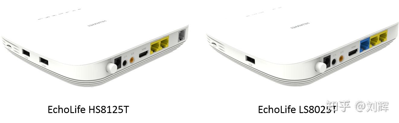 代表产品:echolife hn8245q:支持 4 ge 2 pots 2 usb 2.