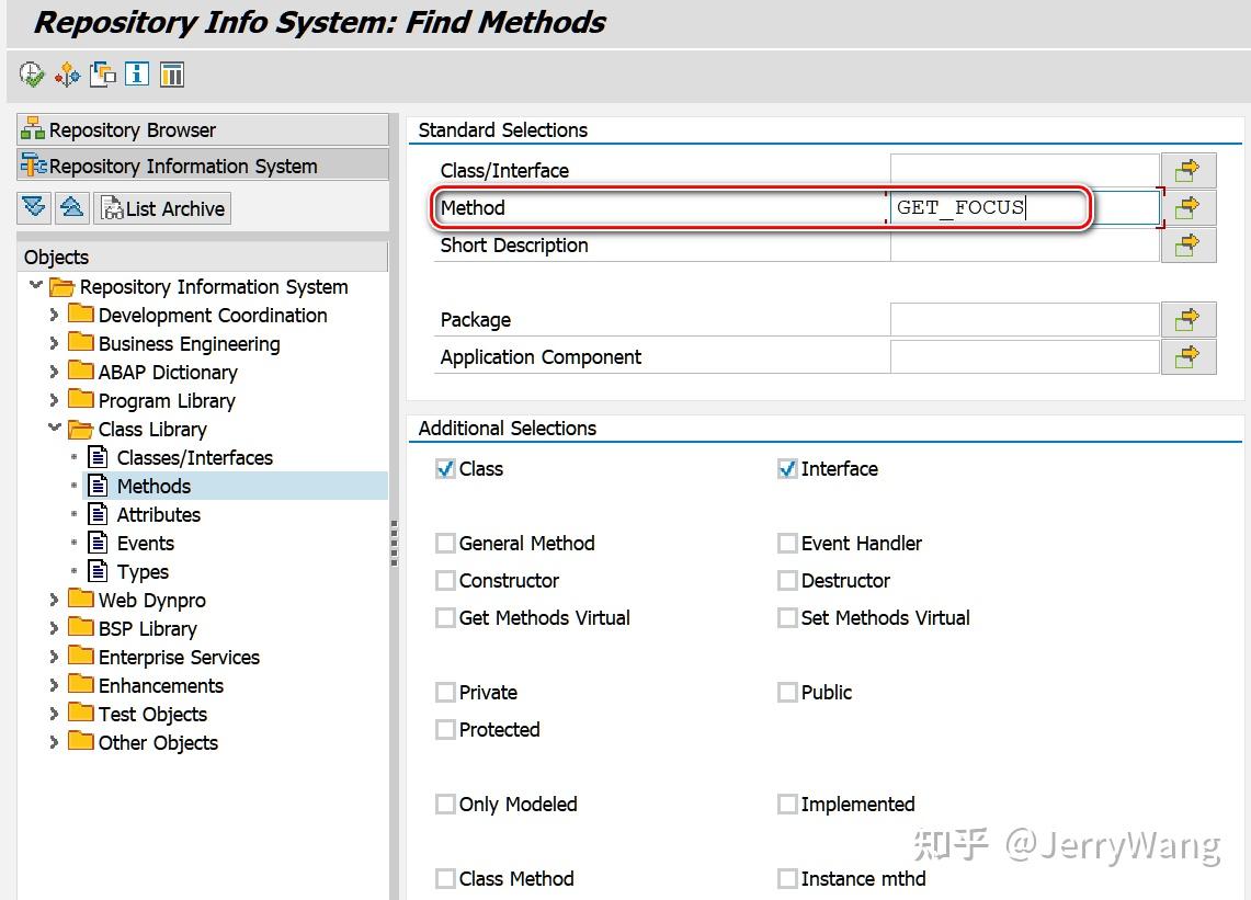 通过实际的例子，介绍 SAP ABAP 里的 Repository Information System 的使用技巧 - 知乎