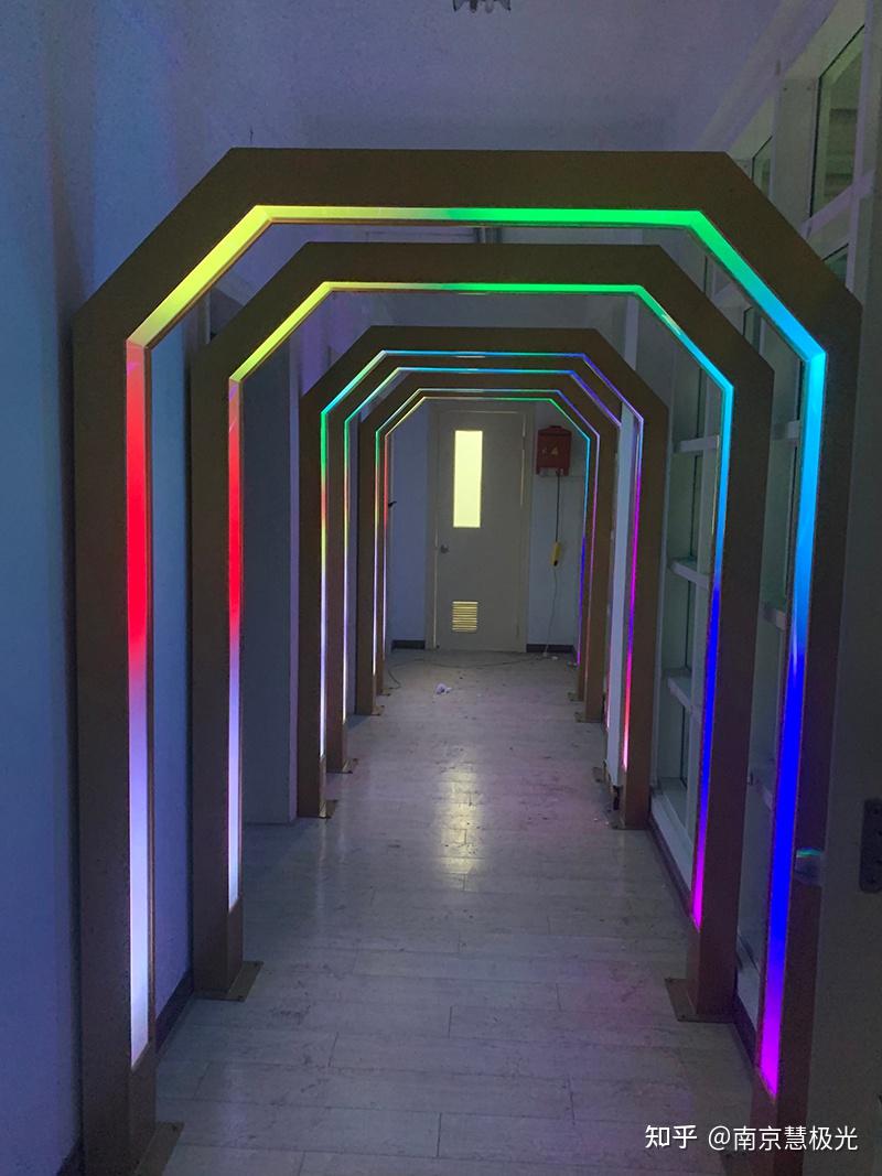 led时光隧道拱门浪漫长廊装饰节日灯