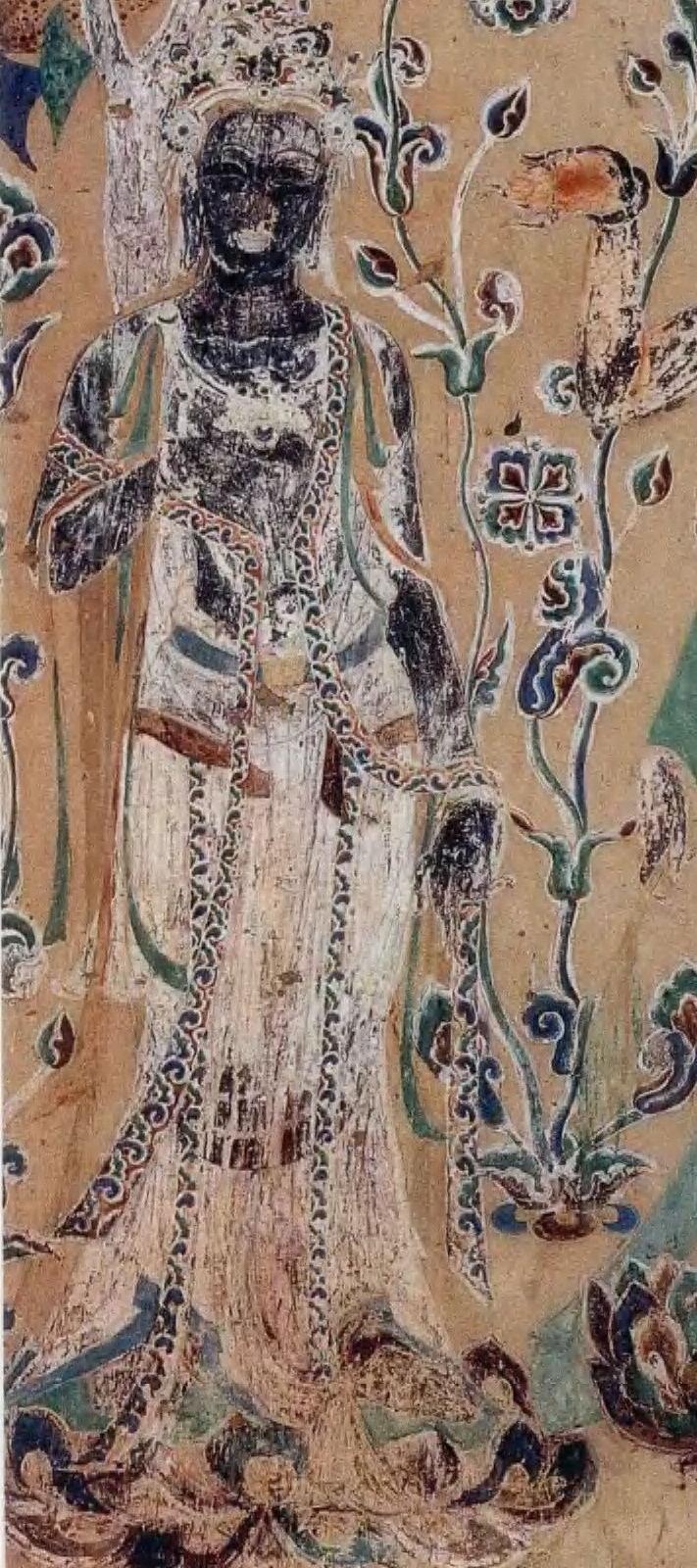 【神游千年,大美敦煌】初唐-321窟-东壁门《十一面六臂观音》,说法图