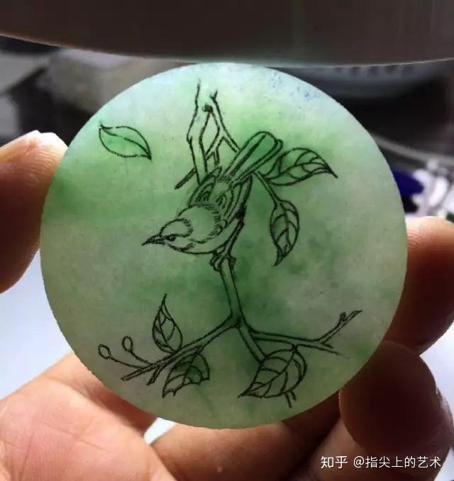 我是雕刻师玉雕挂件设计素材手稿欣赏收藏