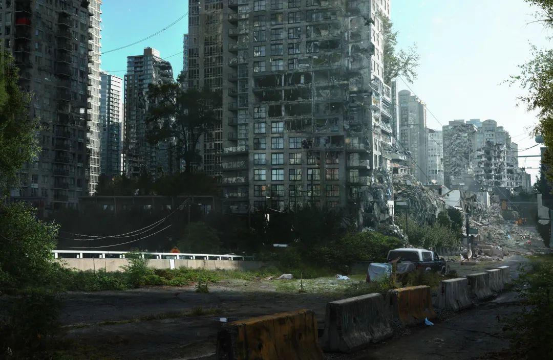 建模参考丨末日废土风格建筑场景素材第7期