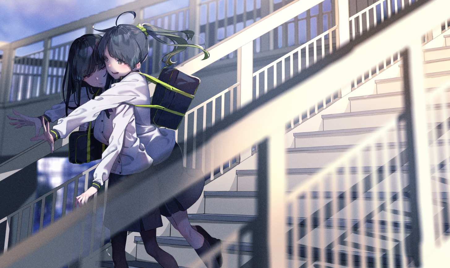 盐系少女的校园友情弥漫着百合花的香味画师推荐