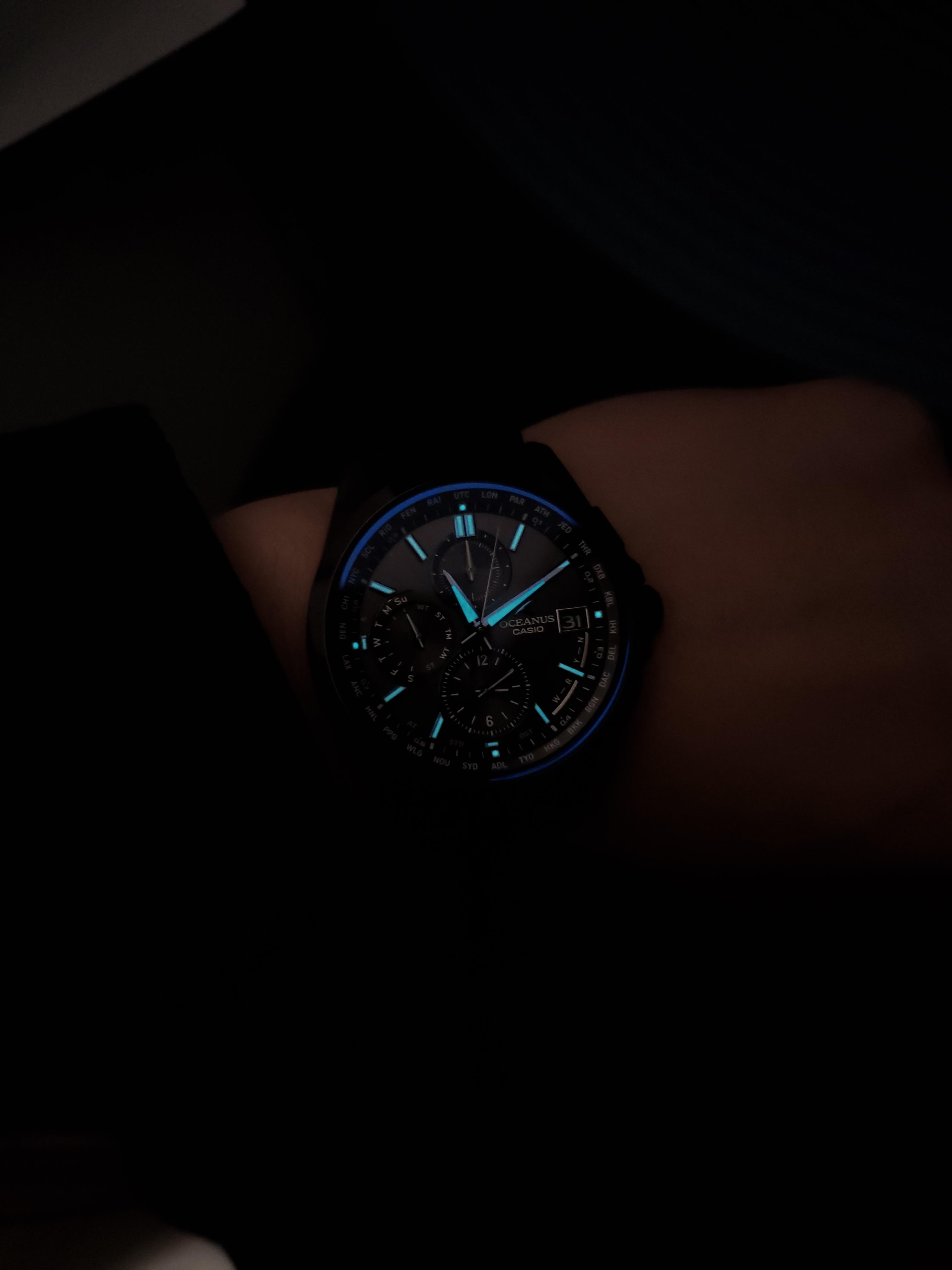 黑蓝我心中海神的完美组合卡西欧t2600b