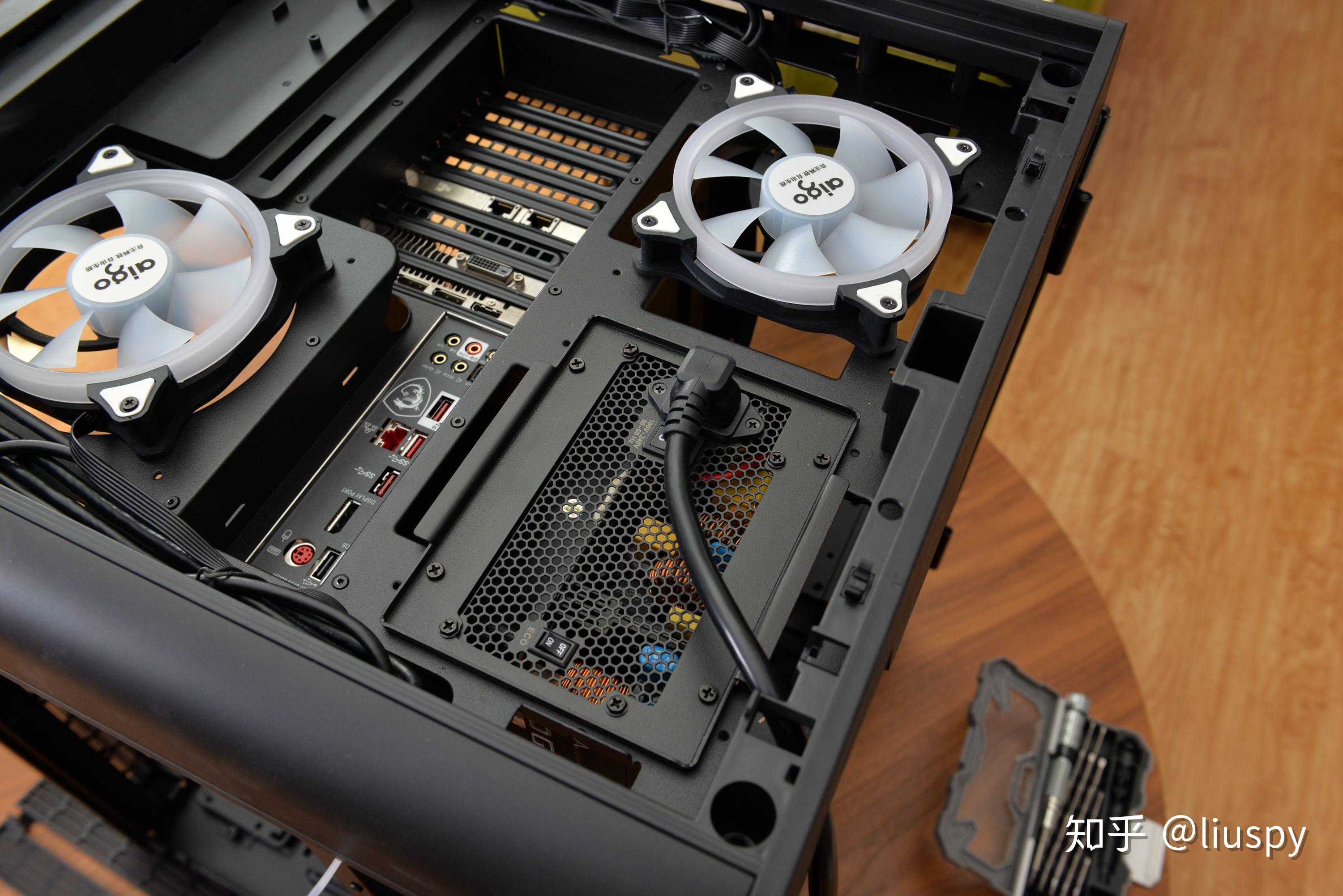 diy装机不炫怎么行ttlevel20ht机箱rgb装机小记