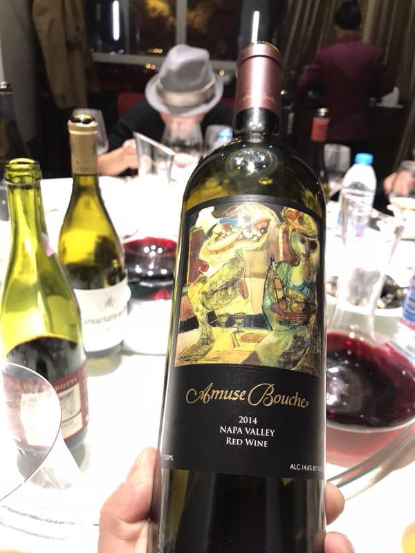 2014 amuse bouche proprietary redheidi barrett作品,非常具备右岸