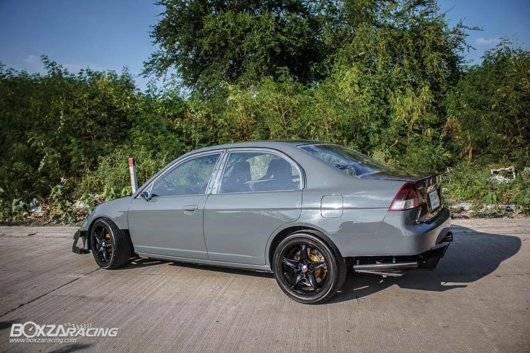 最寂寂无闻的第7代思域改装后也是最靓的仔