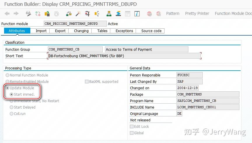 abap-update-function-module