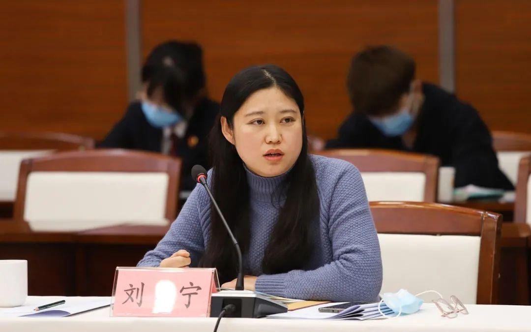 市人大代表 刘宁法院在疫情防控期间工作不停摆,加大了科技投入力度