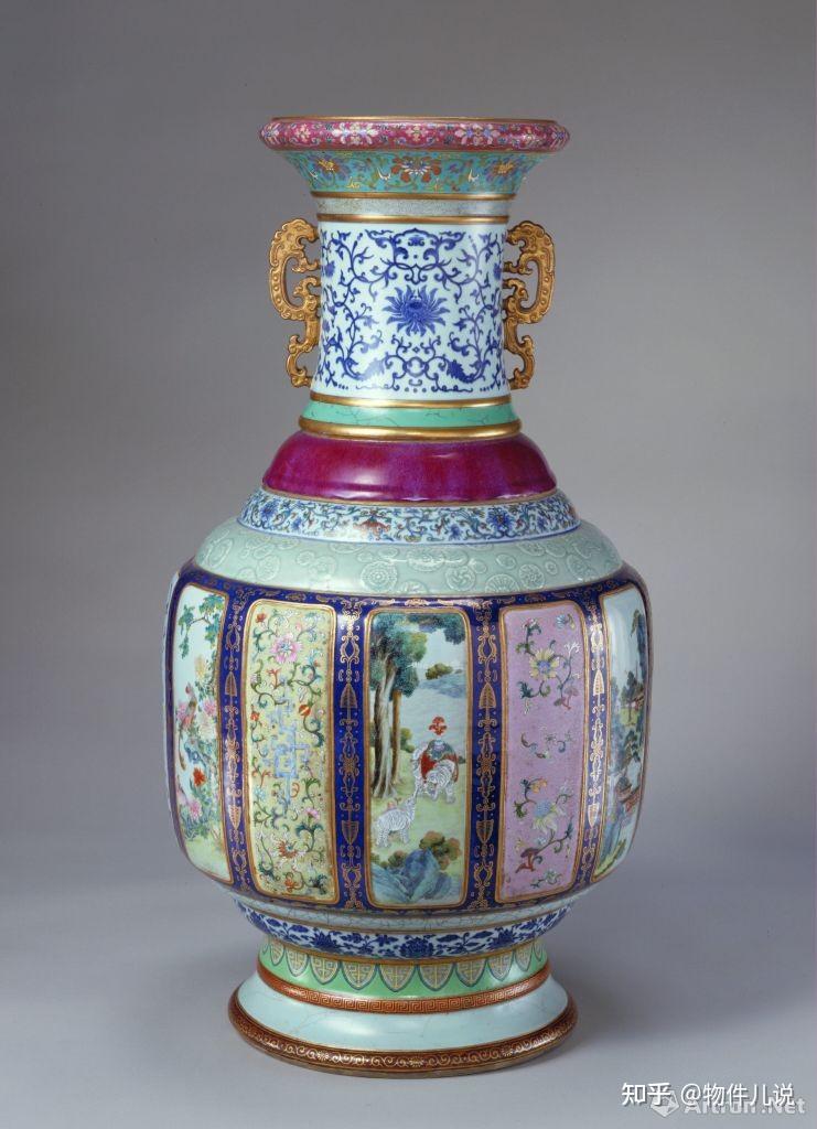 瓷母诞生竟因为乾隆的灵机一动？故宫“各种釉彩大瓶”的前世今生- 知乎
