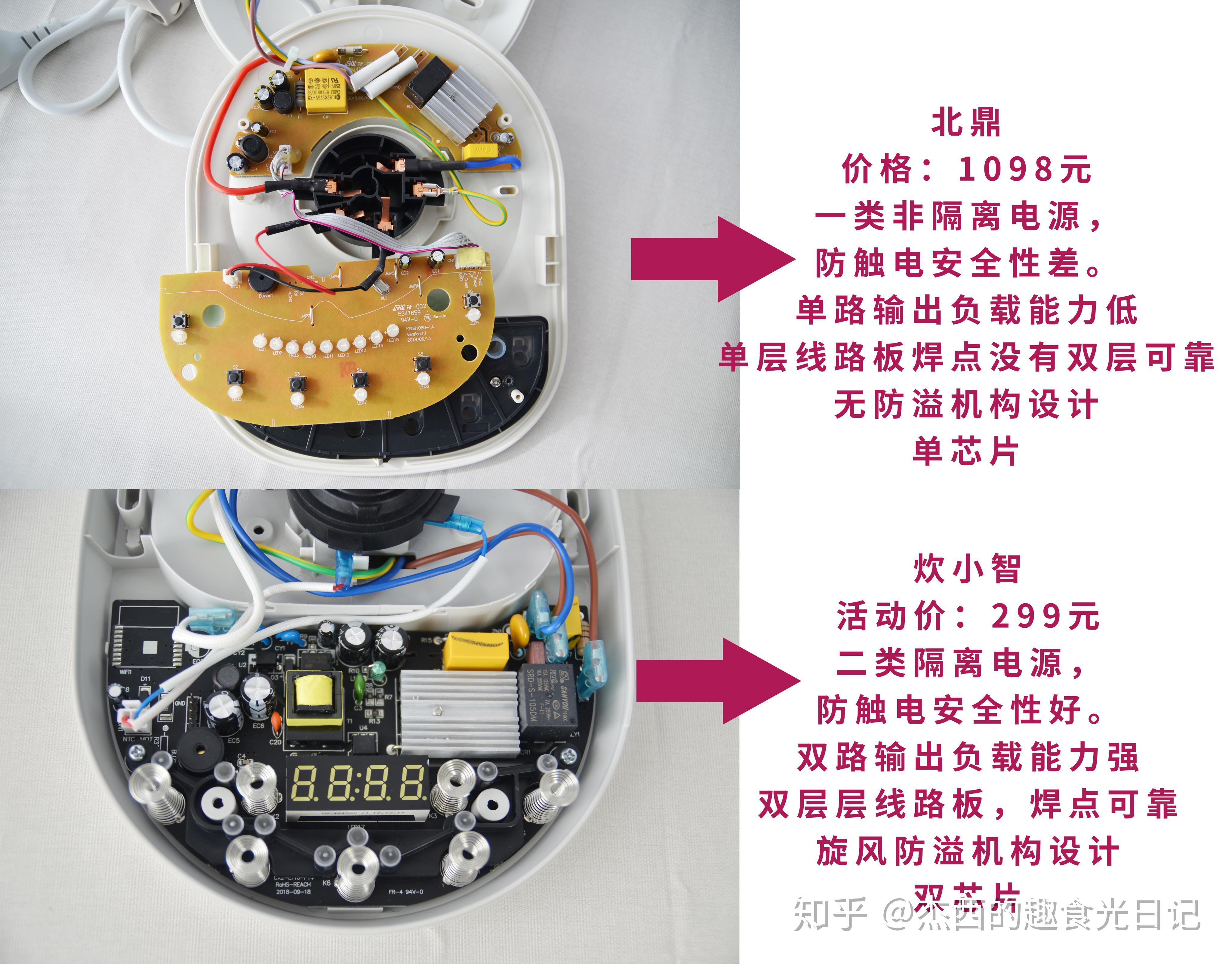 北鼎养生壶底座拆解图片