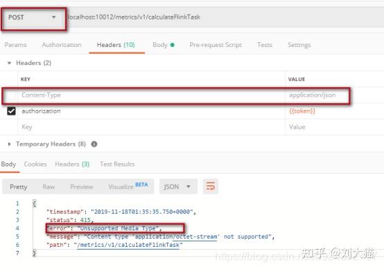 java调用服务报错415 Content type ‘application/octet-stream‘ not supported - 知乎