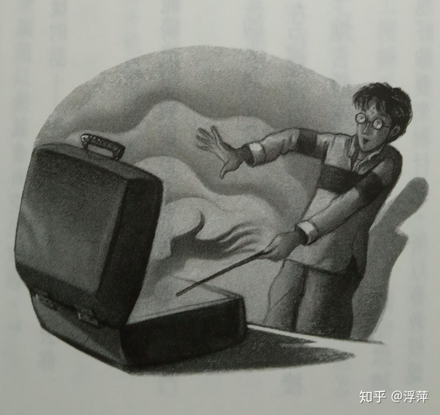 哈利波特纸页间的黑白插图(上) - 知乎