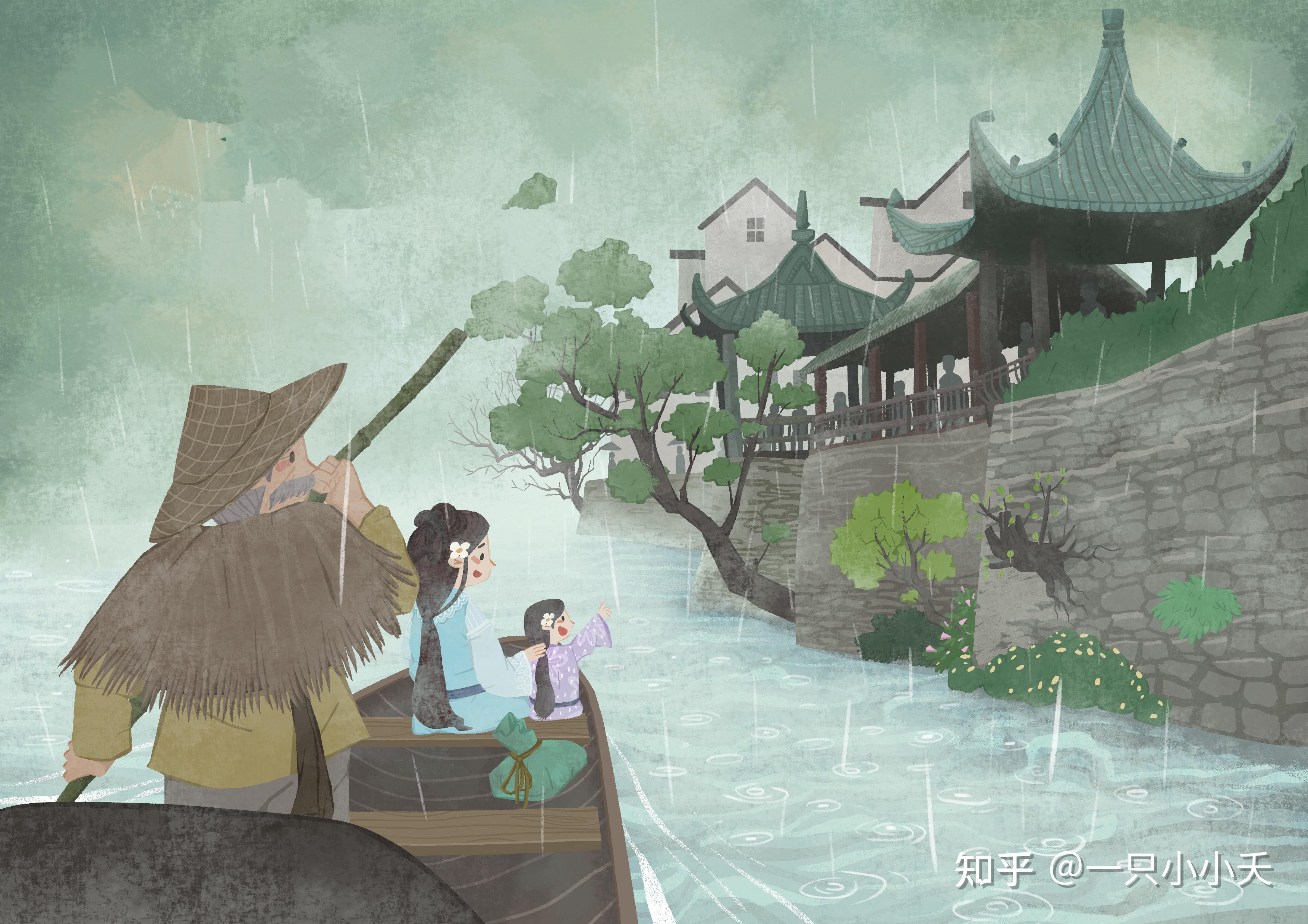 卷地风来忽吹散,望湖楼下水如天.黑云翻墨未遮山,白雨跳珠乱入船.