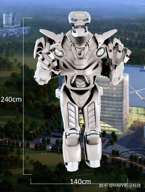 泰坦机器人在阿联酋国防展迎接游客成为新晋网红