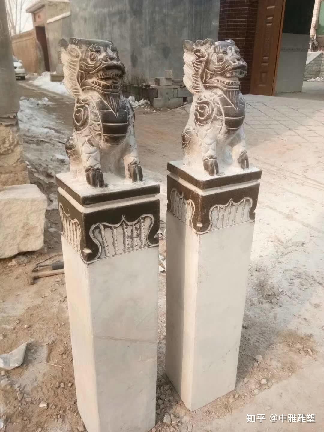 简述石雕拴马柱的结构 - 知乎