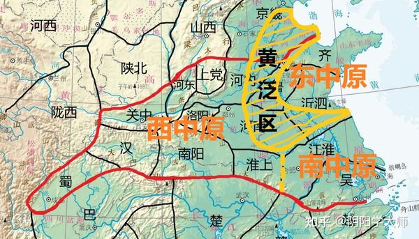 北方、中原、南方的三分法 - 知乎