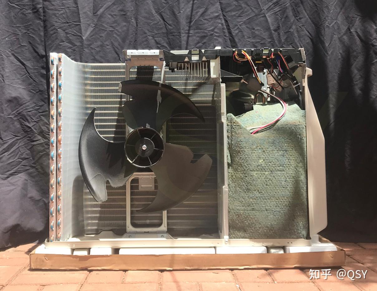 第132篇空调拆机丨富士通klca3匹新三级挂机尺寸最小性价比高