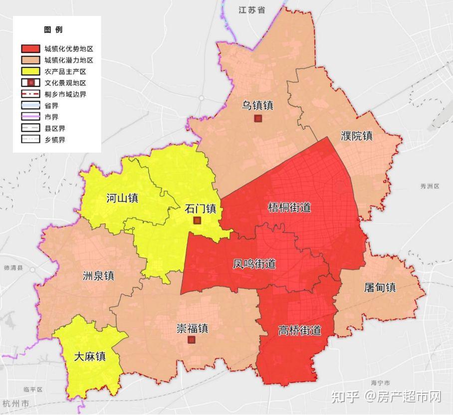 2021桐乡学区房划分图图片