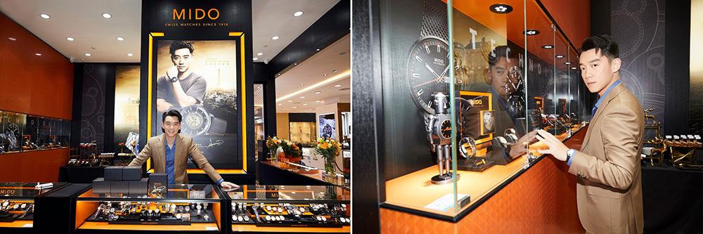 十年历淬炼恺启新征程瑞士美度表举办武商mall世贸广场品牌专卖店十