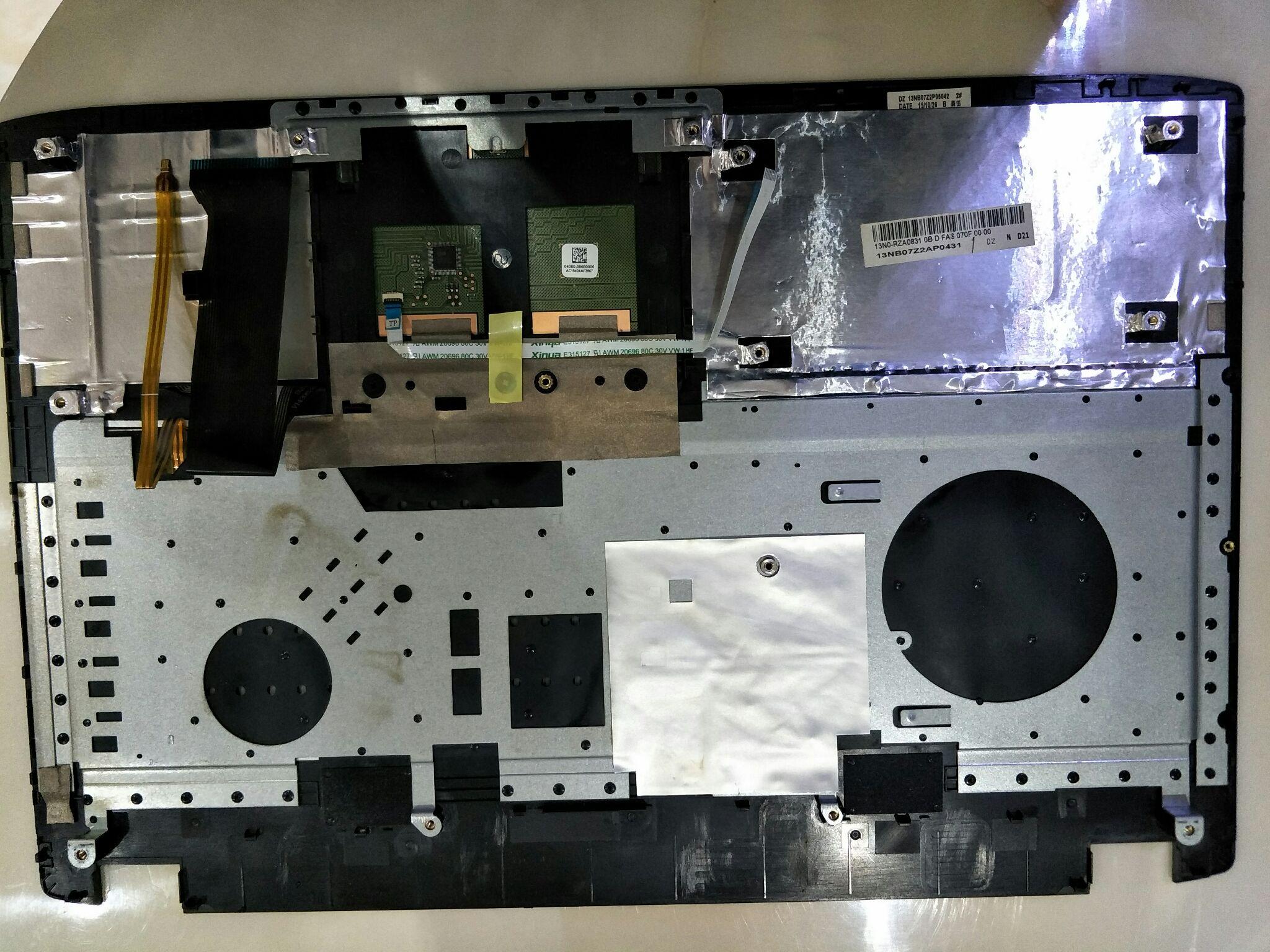 华硕zx50j拆机清灰记录