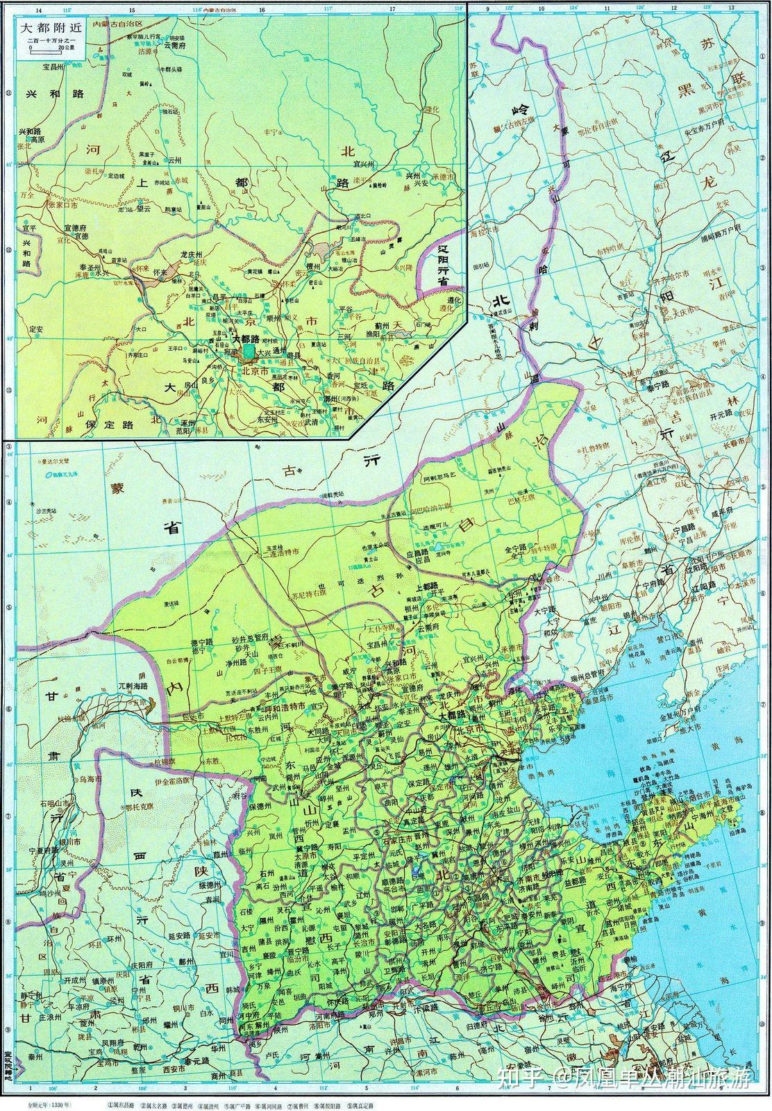 1714年清朝局部疆域地图_地图114网