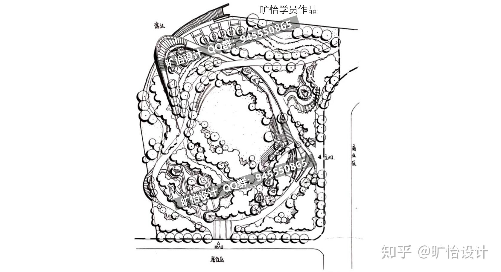 67風景園林考研方案快題設計風格應對