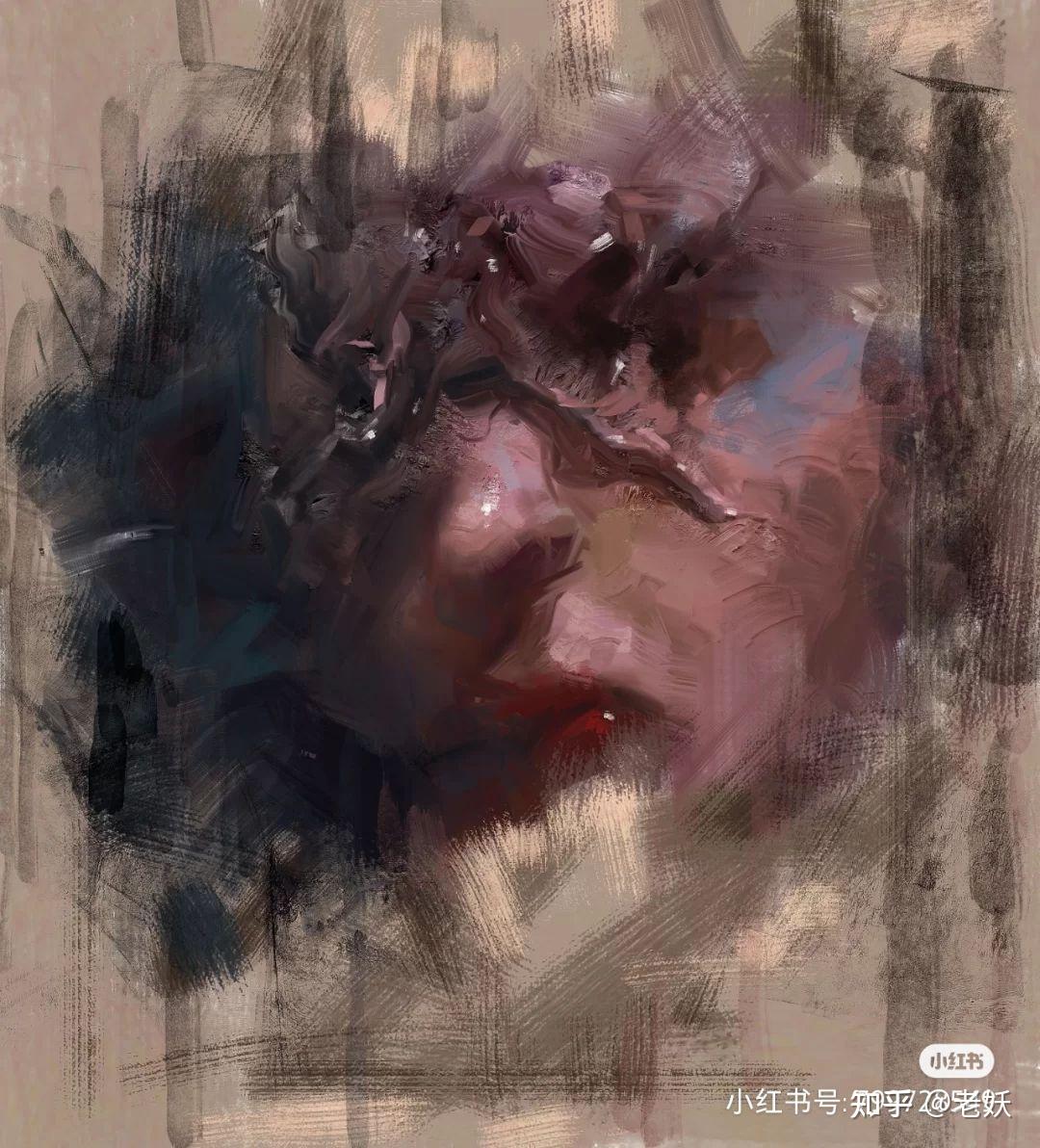 有没有跟这类似能当头像的色彩石膏头或者男青年头?