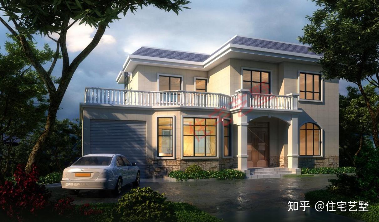 农村自建二层小别墅,外观漂亮住着也舒适 - 知乎