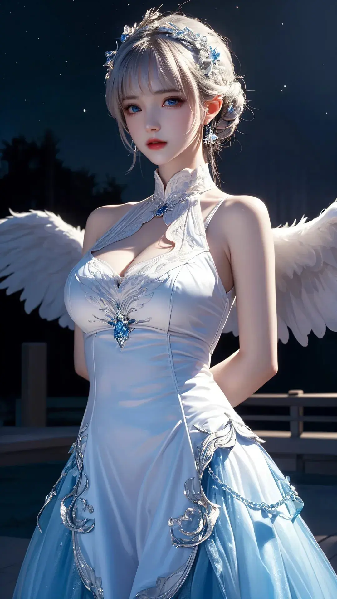 英雄壁纸-小乔| 天鹅之梦(绝美版)ai图集绘画二次元手机电脑高清壁纸