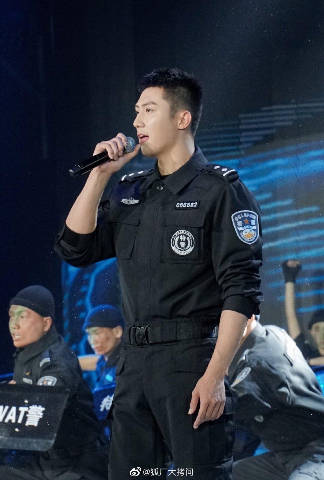 黄景瑜——警察军人造型汇集