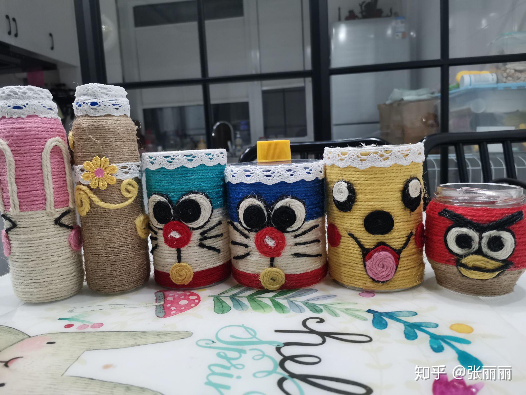 手工麻绳花瓶摆件喜欢的赞赏呗