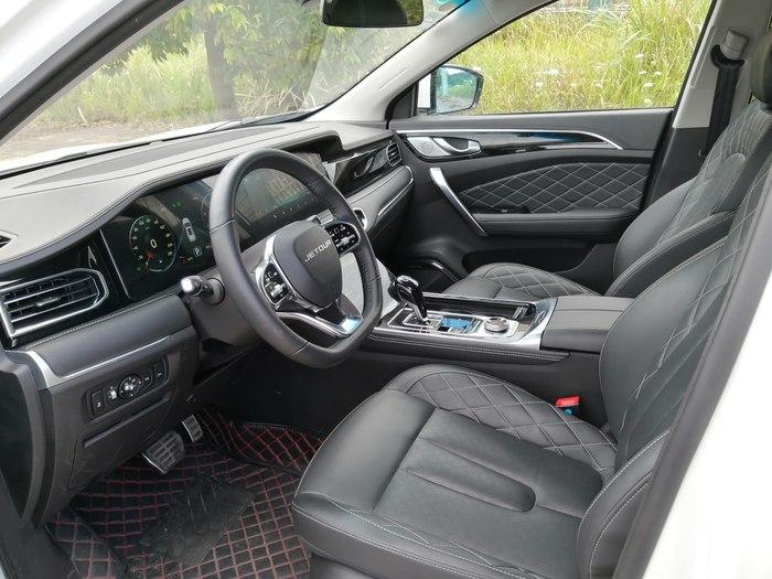 大六座商务舒适座舱捷途x95试驾,谈谈用车感受