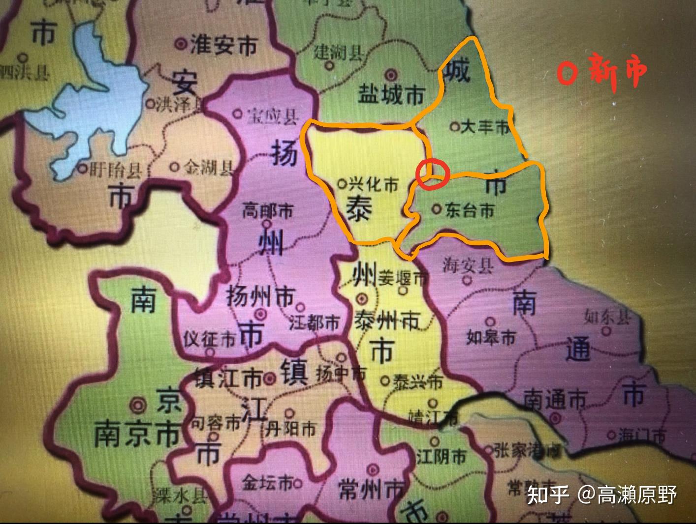 如果重新划分江苏地图,会不会促进这些地区的发展呢?