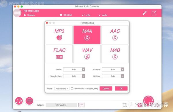 DRmare Audio Converter Mac 