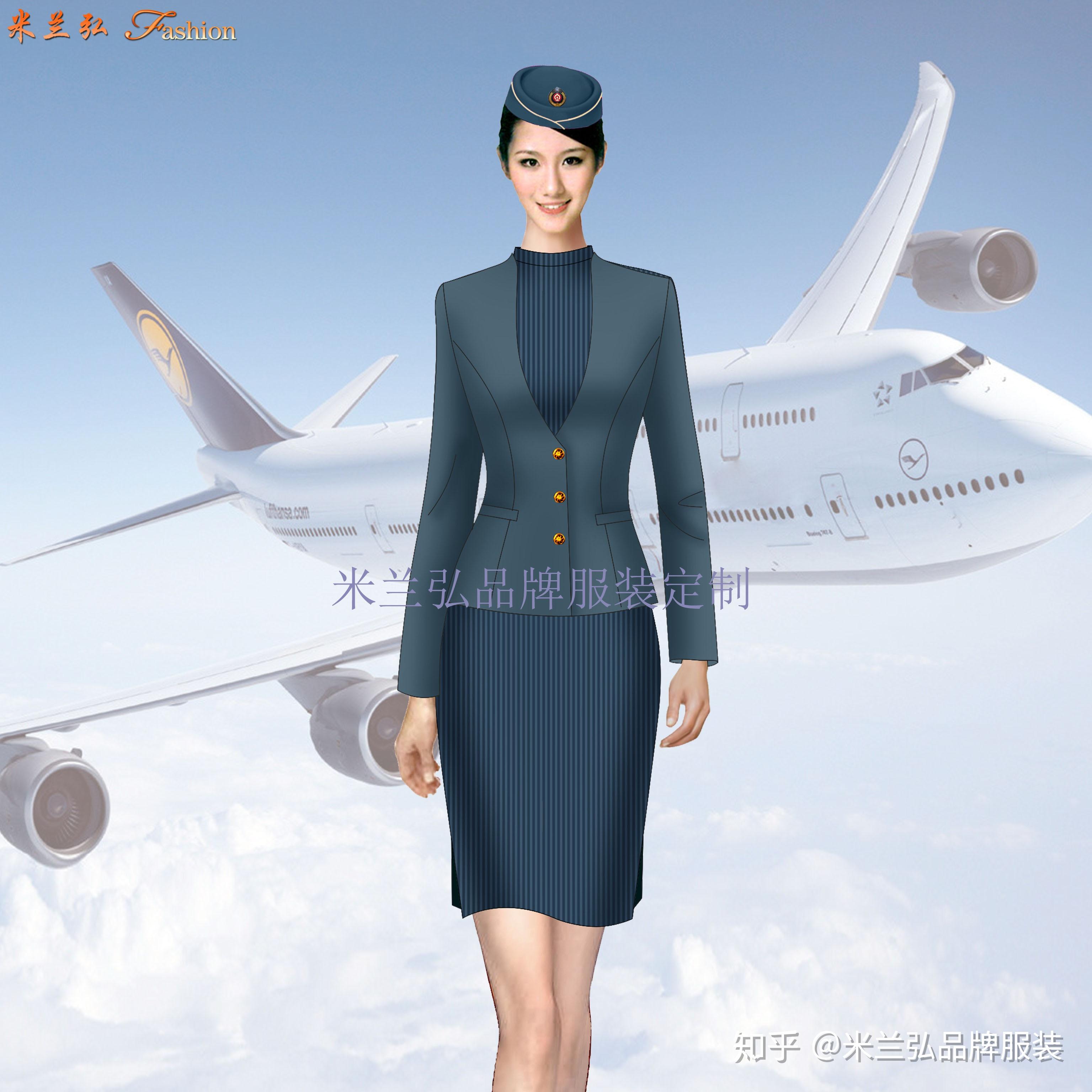 服装设计航空空姐服设计图片高铁乘务服设计图片米兰弘服装