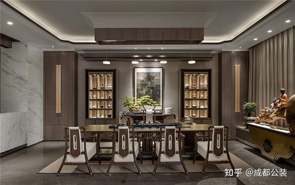 新中式古典会所设计装修 - 知乎