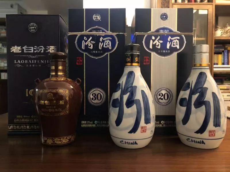 蓝花瓷汾酒图片