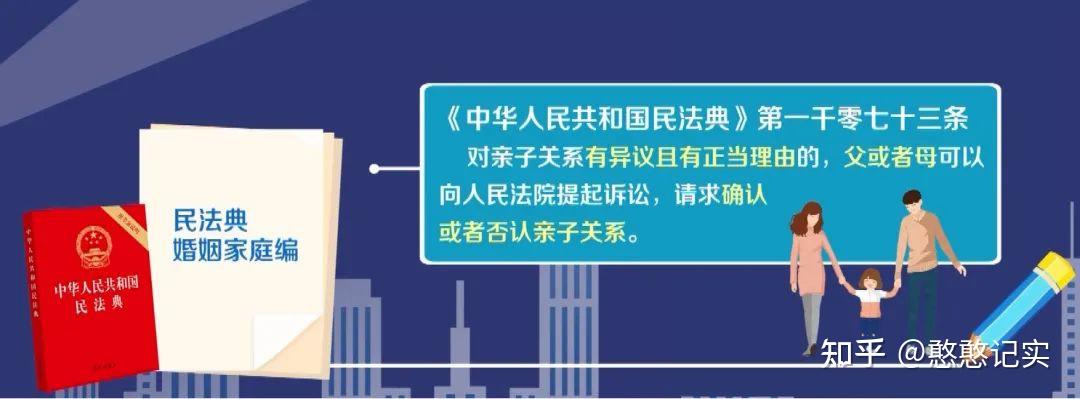 好好学习民法典拒绝去做亲子鉴定亲子关系怎么认定