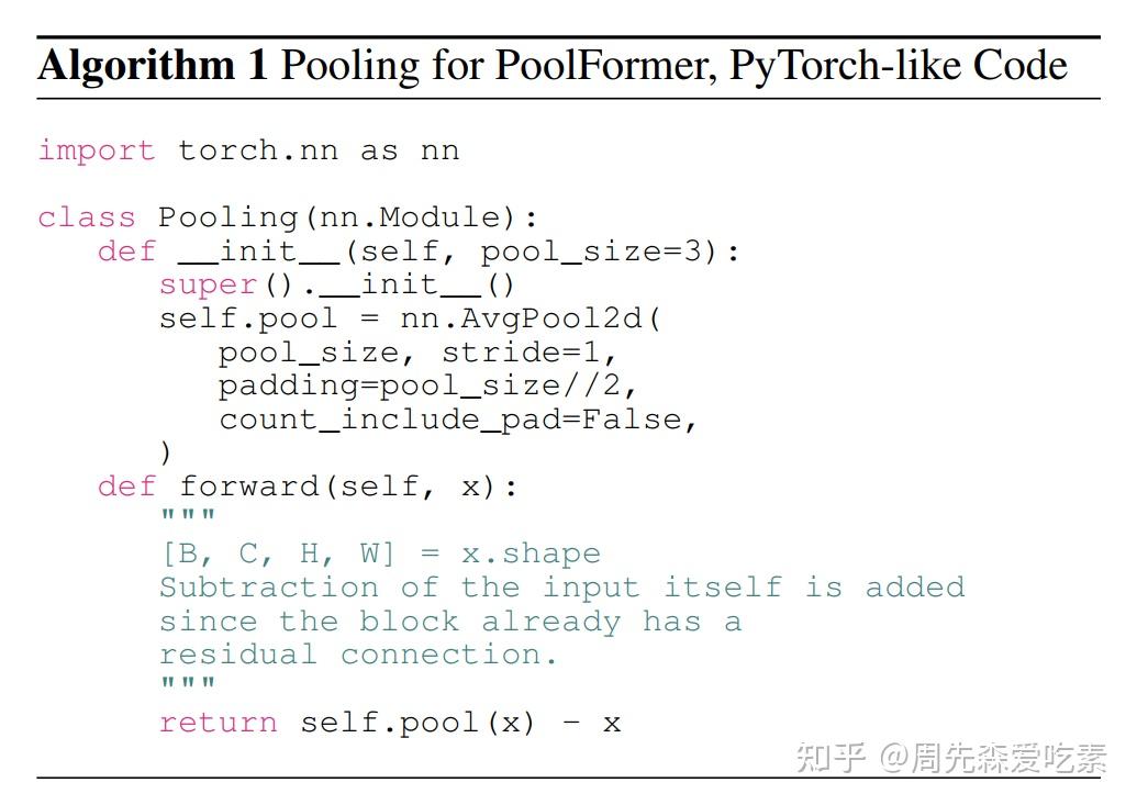 PoolFormer解读 - 知乎