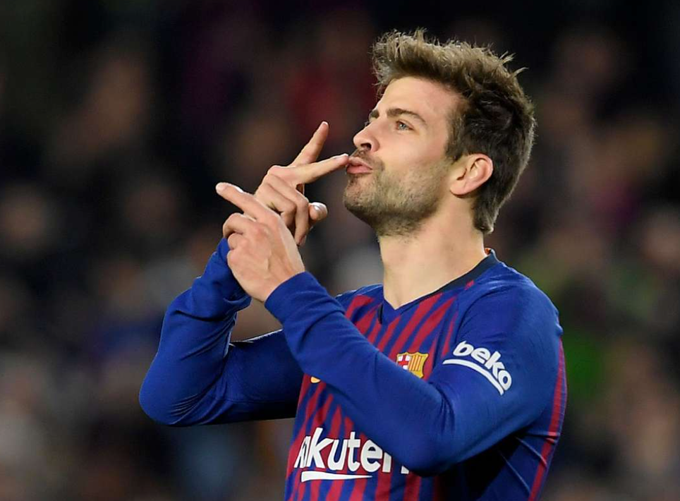 皮克庆祝34岁生日调侃皇马保送的冠军也算